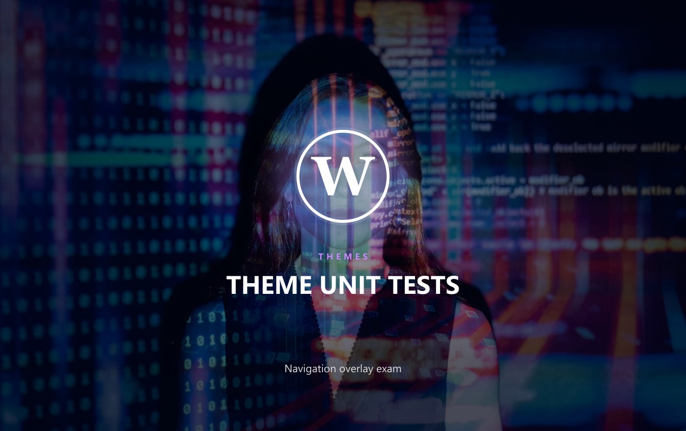 Theme Unit Tests Expand for Navigation Overlay